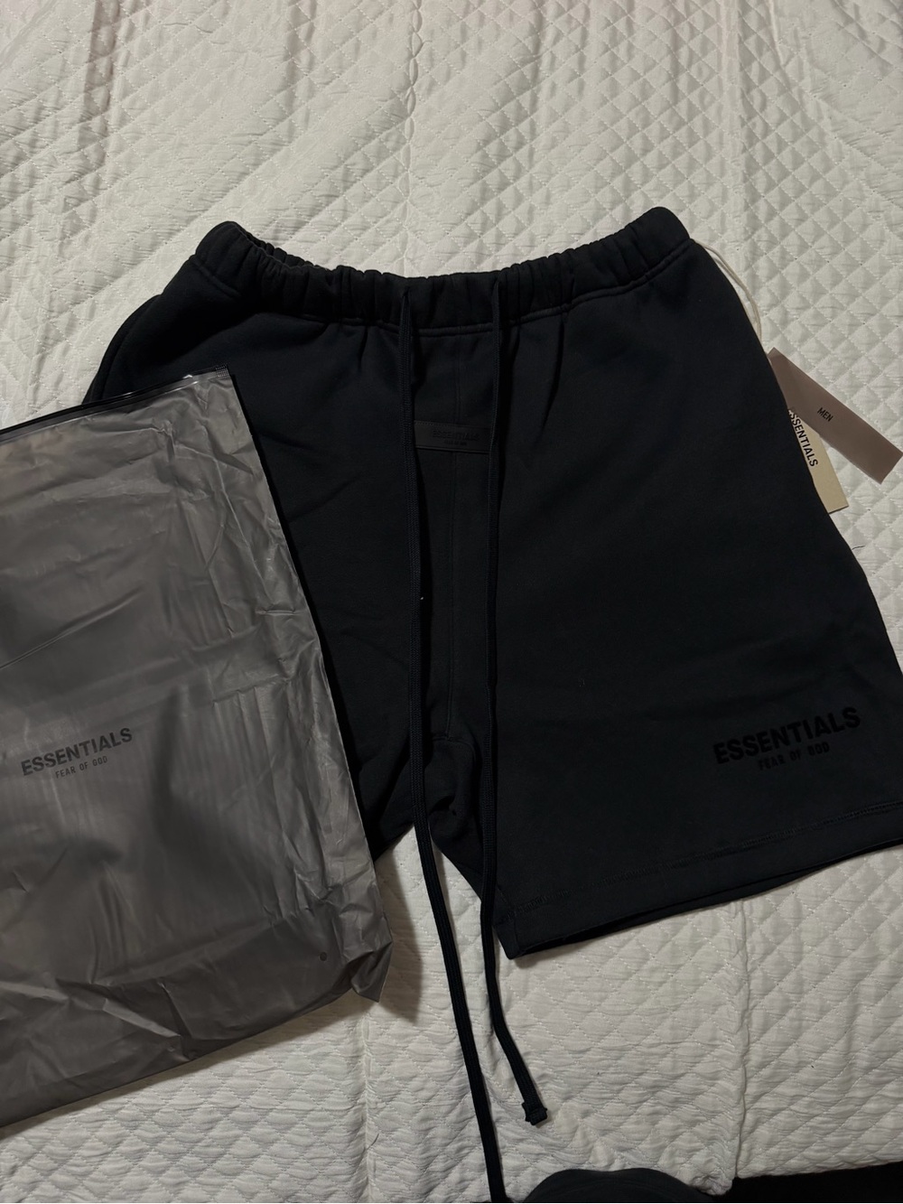 Essentials Fear Of God Shorts Black M